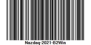 Linear barcode example (Code 128)