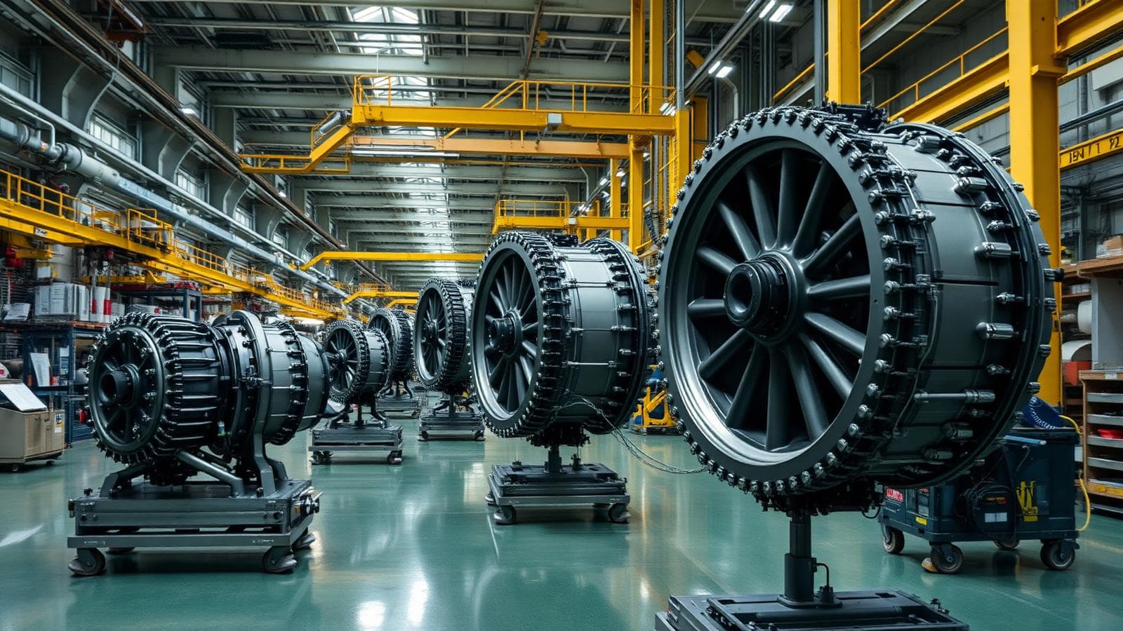 Héroux-Devtek aerospace landing gear facility