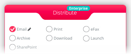 B2Output Distribute interface