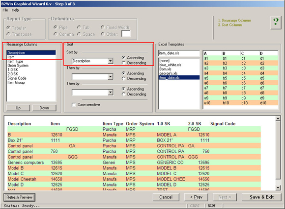 b2Win 6.0 screenshot 7-1