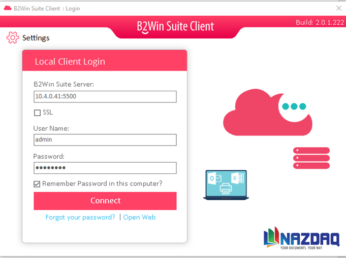 Login Window
