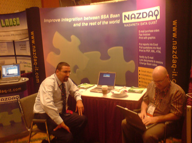 NAZDAQ presents at the SSA Global Users Conference in Anaheim, California - 2