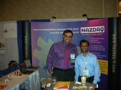 NAZDAQ presents it products in Dallas, TX in SSA Global Users Conference - 2