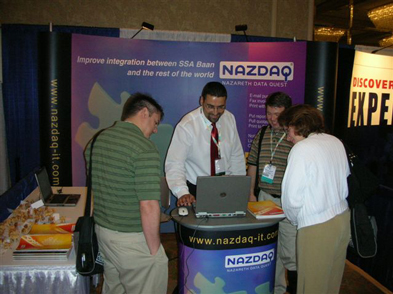 NAZDAQ presents it products in Dallas, TX in SSA Global Users Conference