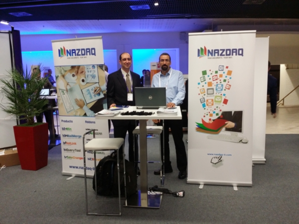 NAZDAQ sponsors an Infor event Paris - 2