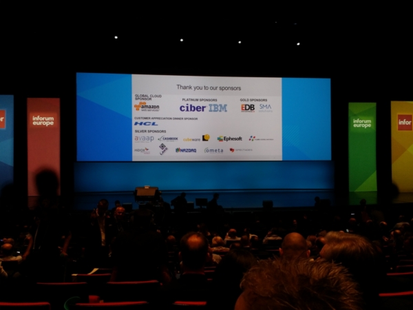 NAZDAQ sponsors an Infor event Paris - 3