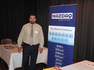 NAZDAQ takes part in the Dustch Baan Users Group - 2