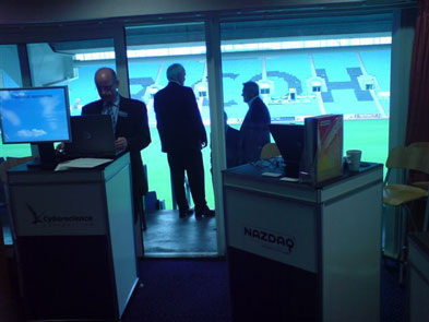 NAZDAQ takes part in the UK and Ireland Baan Users Conference held at the Ricoh Arena in Coventry - 2