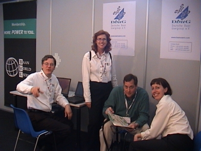 NAZDAQ Staff at Baan's Inforum in Rome 2