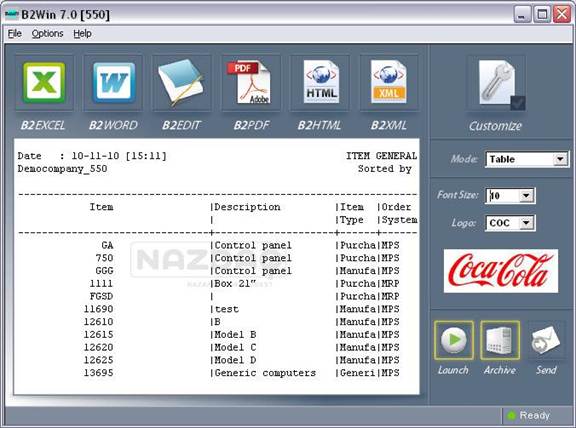 B2Win 7.0 Example 1