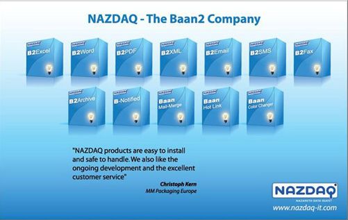 NAZDAQ Ad in SSA Global - Page 1