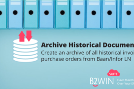 Archiving historical document throughout ERP migration