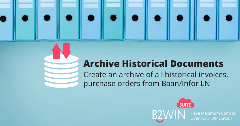 Archiving historical document throughout ERP migration