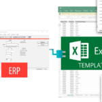 ERP to Excel Templates example