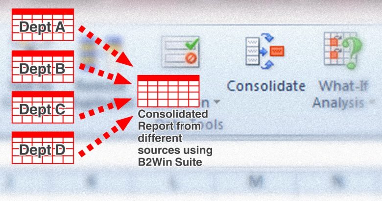 Consolidated reports from ERP using Excel