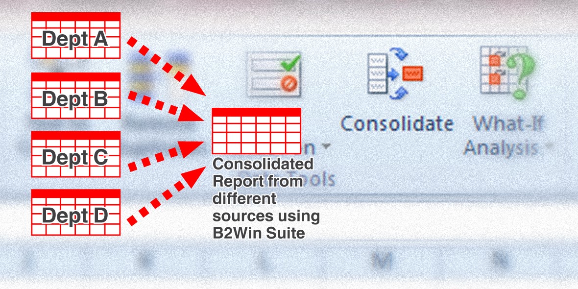 Consolidated reports from ERP using Excel