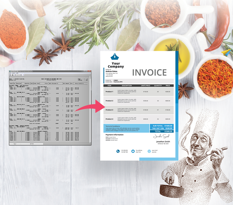 Output Business Documents